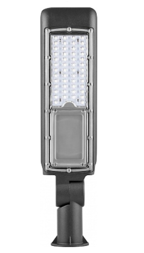 Feron SP2819 уличный 50LED*50W 6400K 85-265V/50Hz цвет черный, 537*130*87 (IP65)