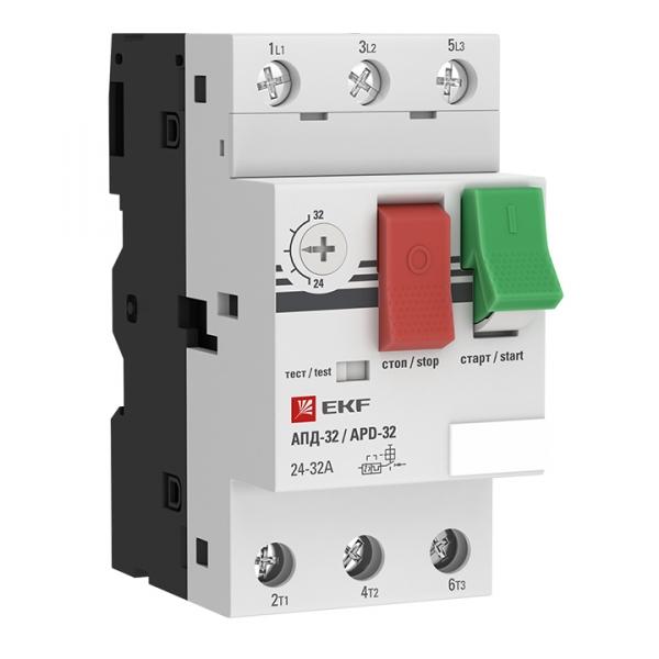Автомат пуска двигателя  АПД-32  9-14А EKF