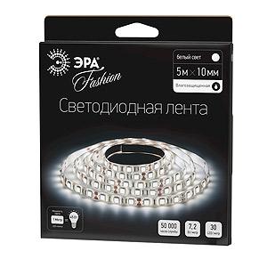 Светодиодная лента ЭРА IP65  12V   7,2Вт/м  4000К  LS5050-30LED-W (1уп.-5м)